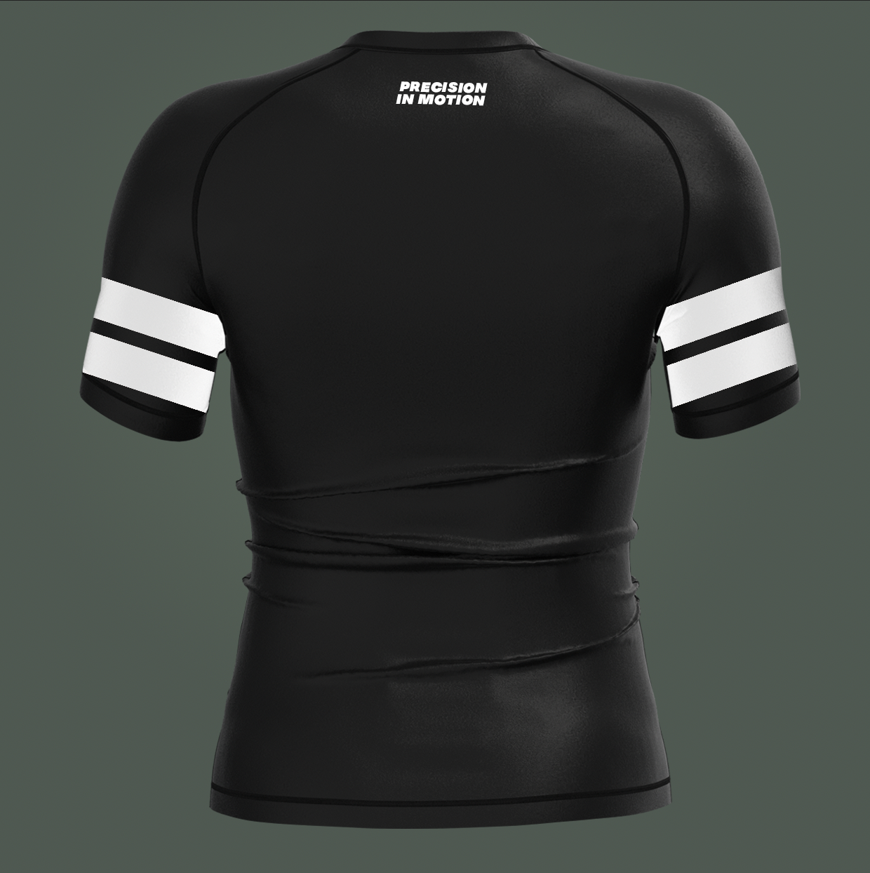 White Ranked SS Rashguard