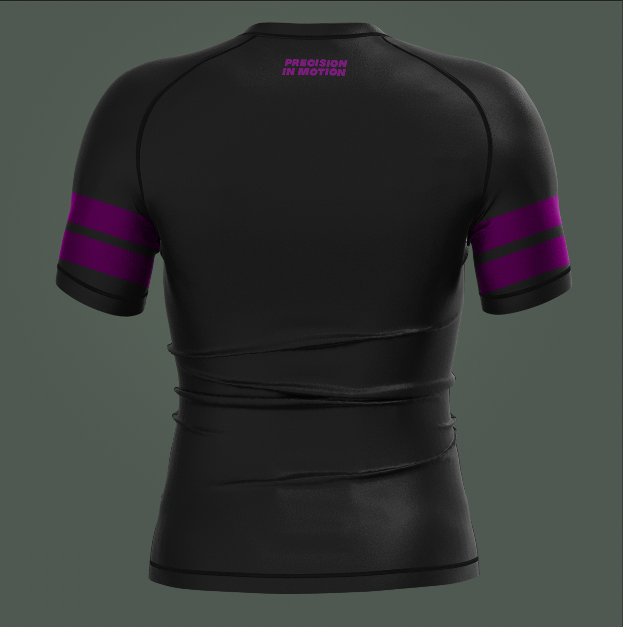 Purple Ranked SS Rashguard